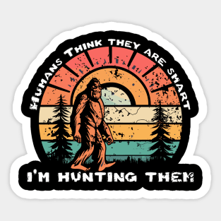 Sasquatch Bigfoot Sticker